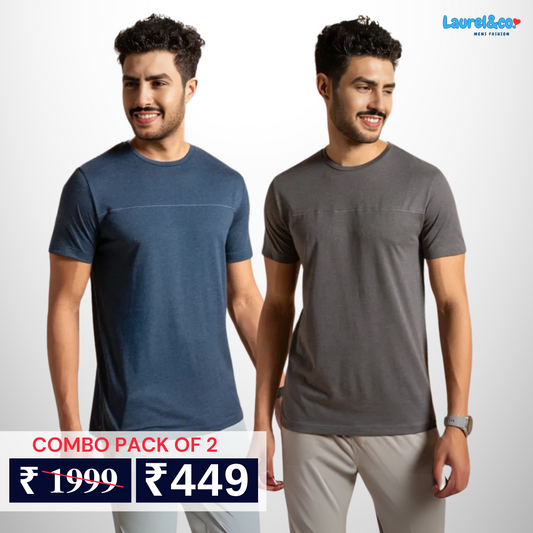 Pack of 2 polo T- Shirts Classic Comfort : For Every Occasion