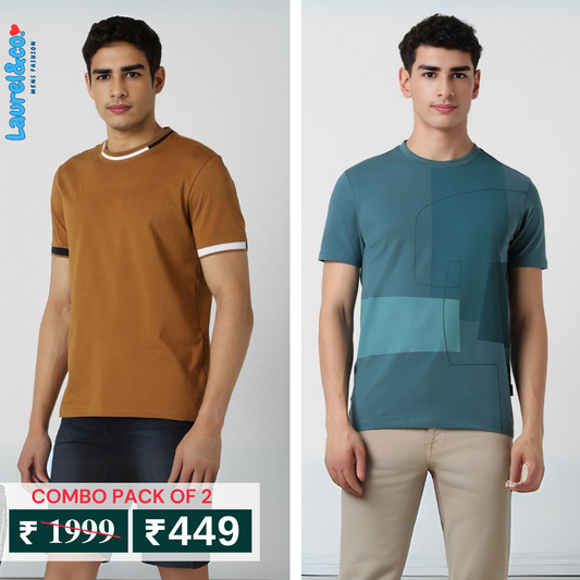 Pack of 2 Polo T- Shirts Classic Comfort : For Every Occasion