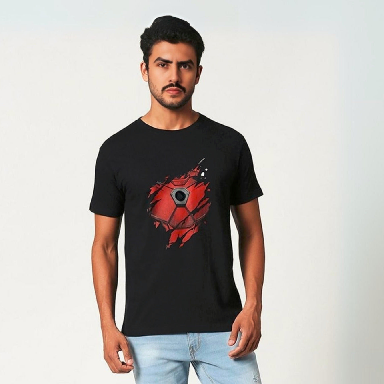 Combo Pack Of 4|Men's Style & Comfort Premium T-Shirts | Half Sleeves