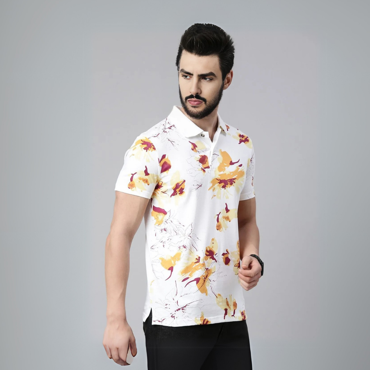 Combo Pack Of 4|Men's Style & Comfort Premium T-Shirts | Half Sleeves