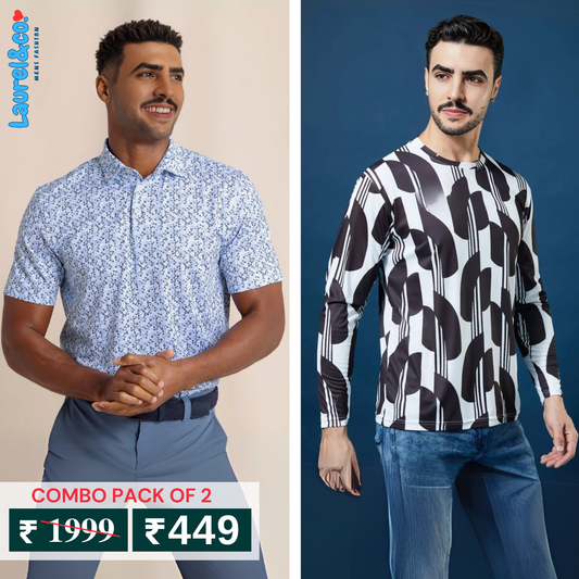 Pack of 2 Polo T- Shirts Classic Comfort : For Every Occasion