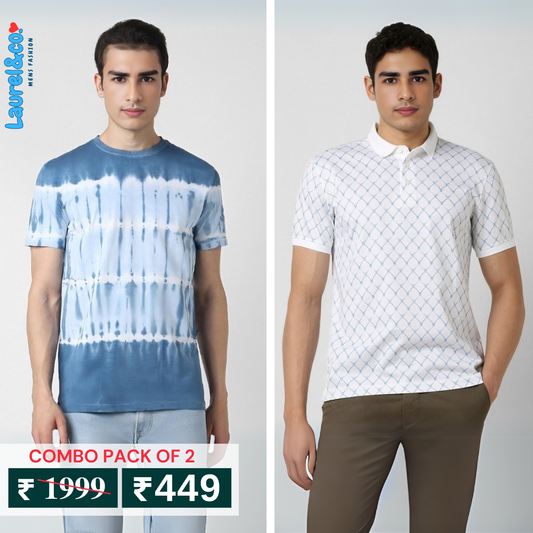 Pack of 2 Polo T- Shirts Classic Comfort : For Every Occasion